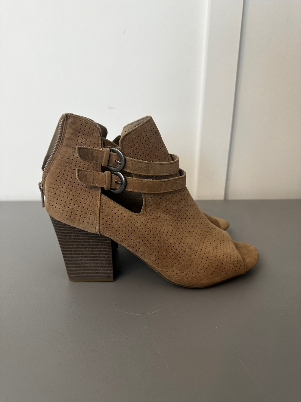 Block Heel Booties